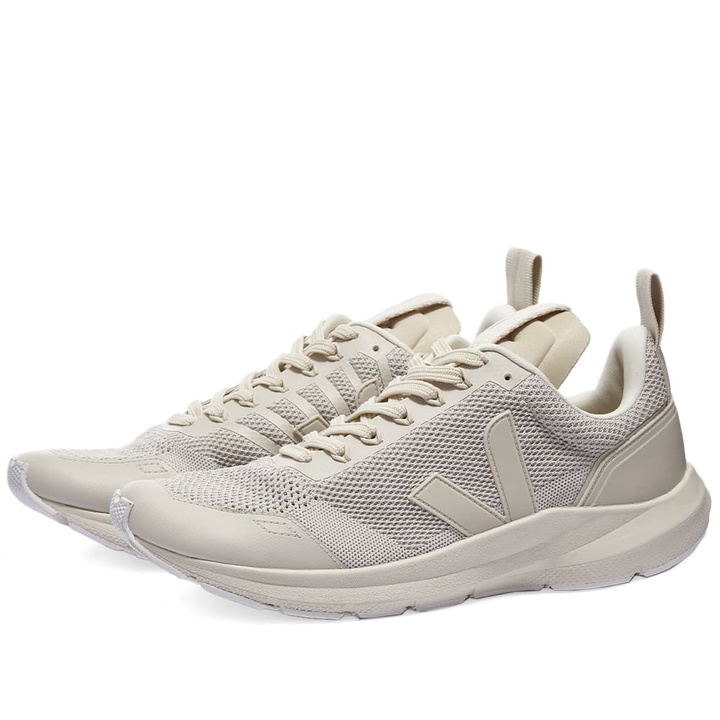 Photo: Rick Owens Men's DRKSHDW x Veja Performance Runner Sneakers in Pearl