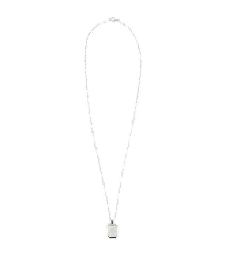 Photo: Shay Jewelry 18kt white gold chain necklace with diamonds