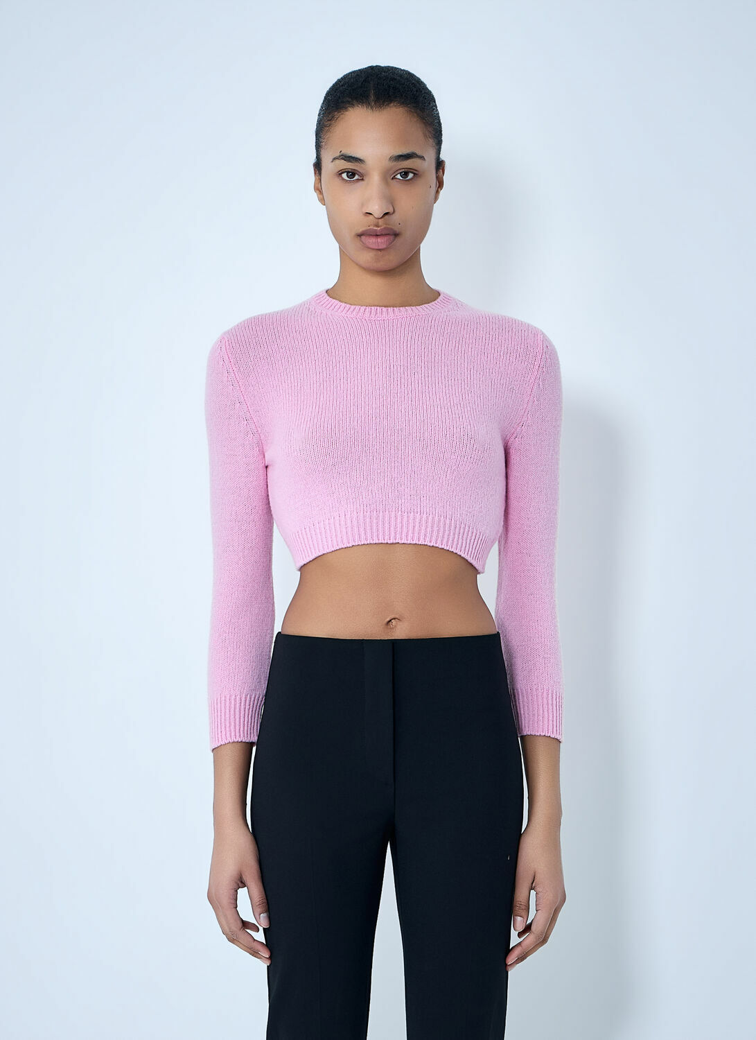 Jil Sander Cropped Knit Sweater