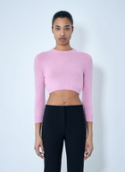 Jil Sander Cropped Knit Sweater