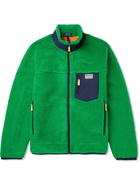 Polo Ralph Lauren - Shell-Trimmed Fleece Jacket - Green