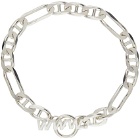 WWW.WILLSHOTT Silver Figaro Bracelet