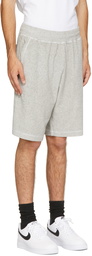 Helmut Lang Grey Towel Shorts