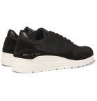 Common Projects - Cross Trainer Nylon and Suede Sneakers - Black