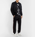 Givenchy - Wool-Blend Jacquard Sweater - Men - Black