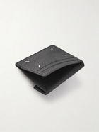 Maison Margiela - Logo-Print Full-Grain Leather Cardholder