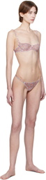 Yasmine Eslami Multicolor Nina Balcony Bra