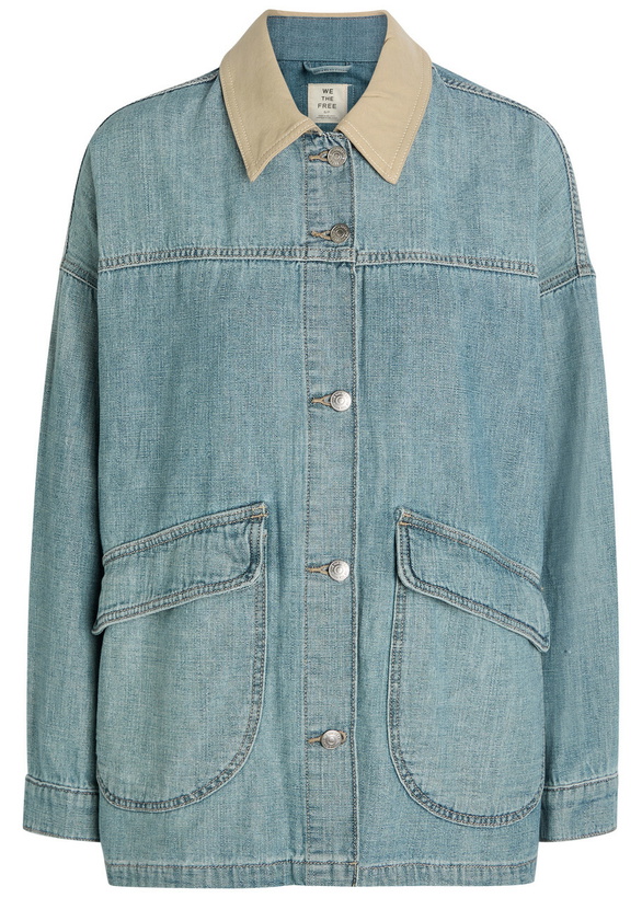 Photo: Free People Lemon Denim Jacket Blue