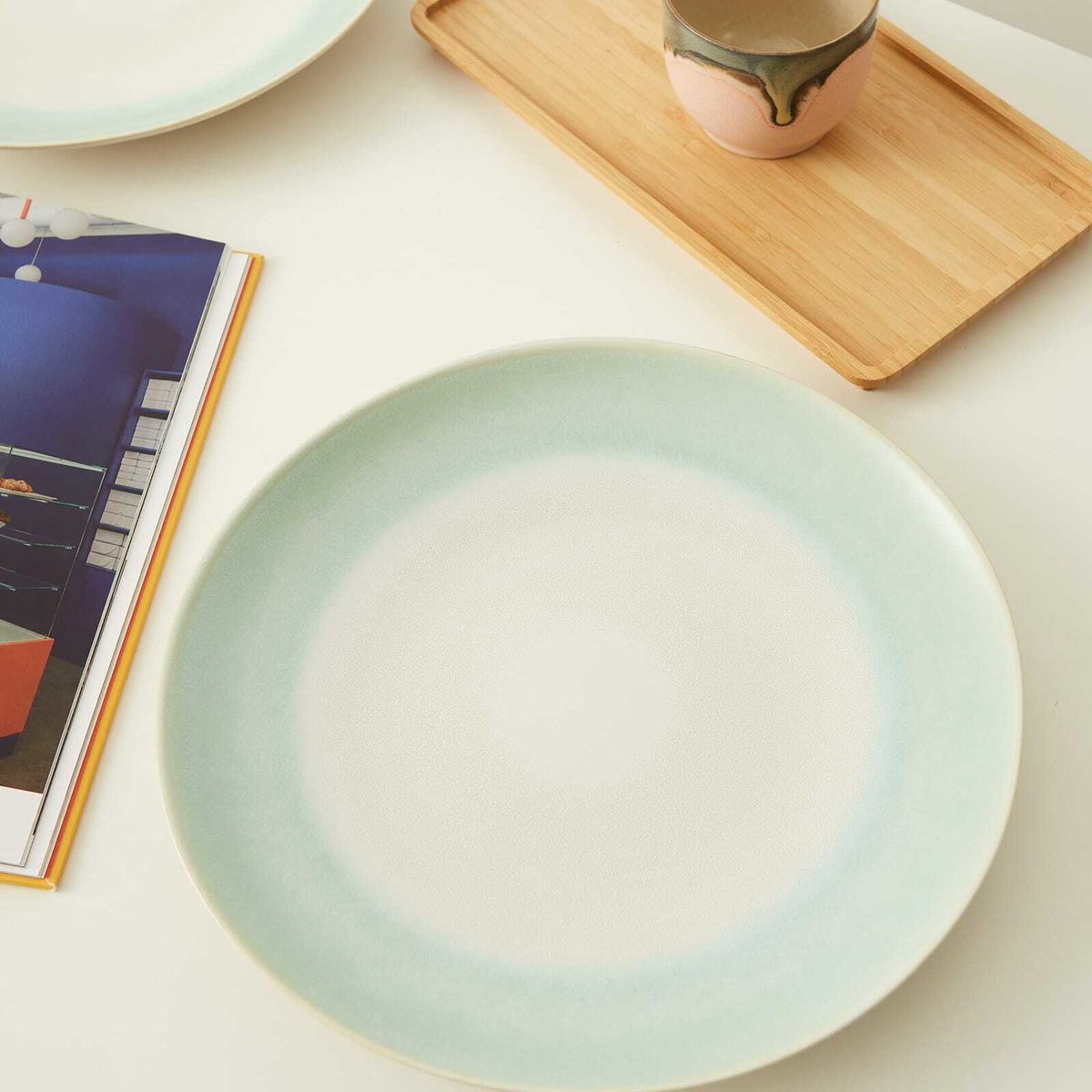 HKLiving Dinner Plates - Set of 2 in Palms 
