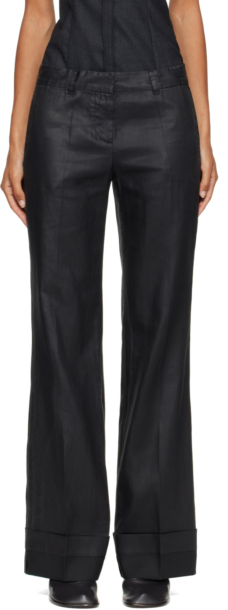 OUR LEGACY Black Hip Trousers
