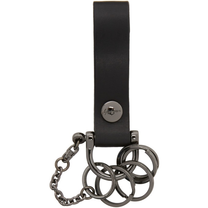 Photo: Yohji Yamamoto Black Leather discord Keychain