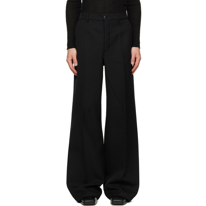 Photo: Rick Owens Black Tower Work Trousers