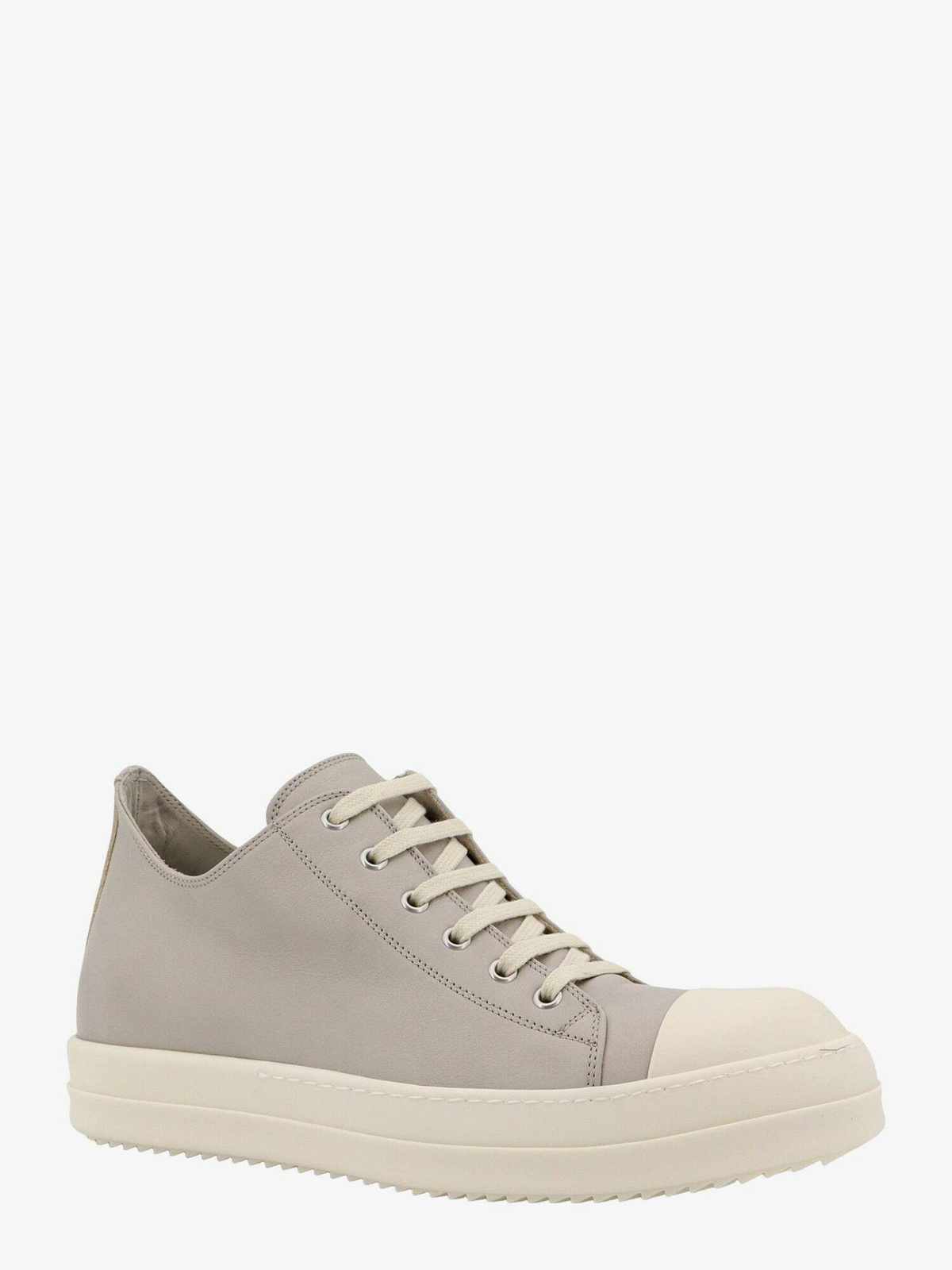 Rick Owens Men's Low Sneaks Sneaker Grey
