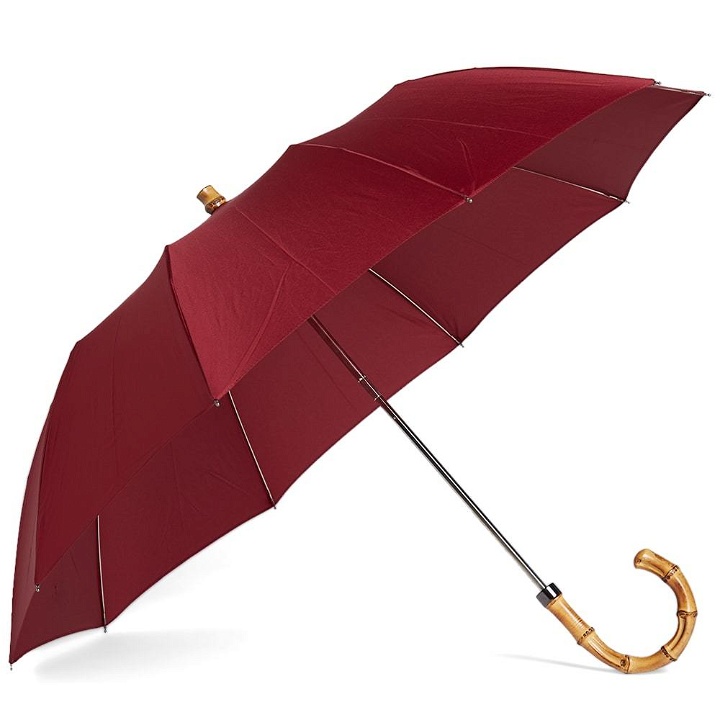 Photo: London Undercover Whangee Telescopic Umbrella Burgundy