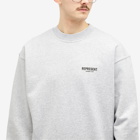 Represent Men's Owners Club Sweatshirt in Ash Grey/Black