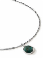 Marant - Alto Silver-Tone Turquoise Pendant Necklace