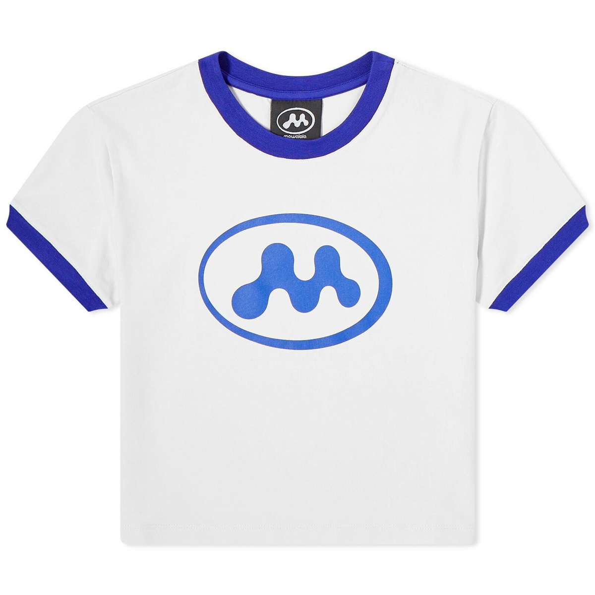 MOWALOLA Women's Long Sleeve M Walkman Skater T-Shirt in Barely