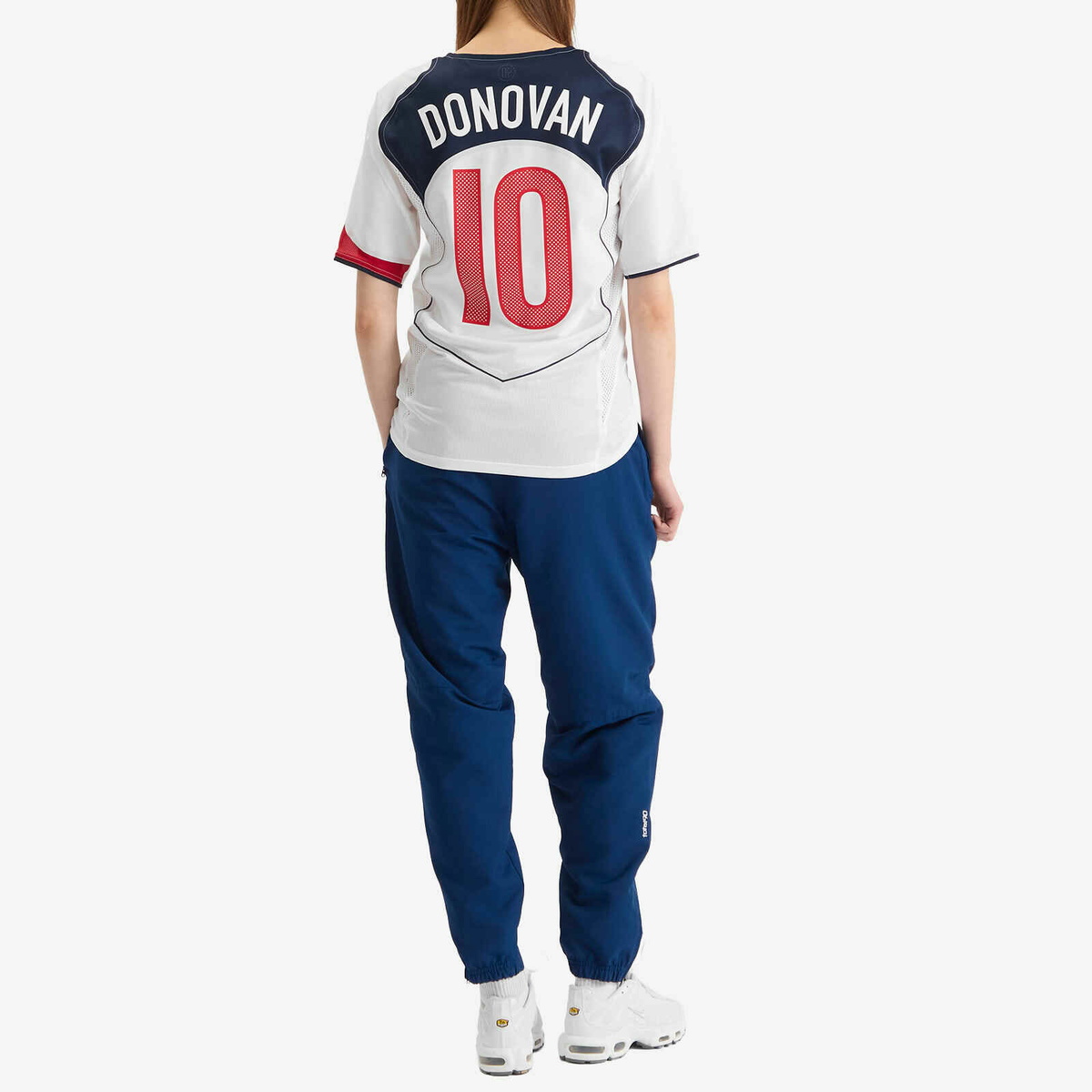 Nike USA Reissue N&N Short Sleeve Jersey in White/Navy/Red