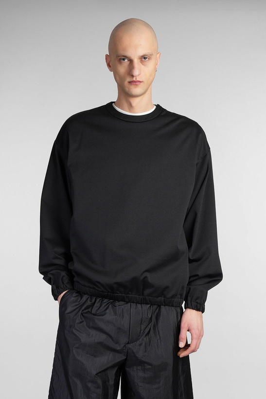 Photo: Jil Sander Sweatshirt In Black Cotton