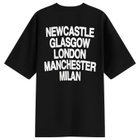 END. Records T-Shirt in Black