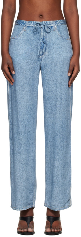 Photo: rag & bone Blue Miramar Lounge Pants