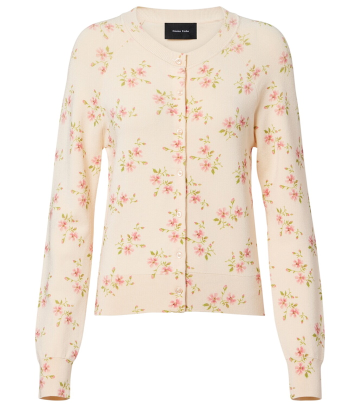 Photo: Simone Rocha Floral cardigan