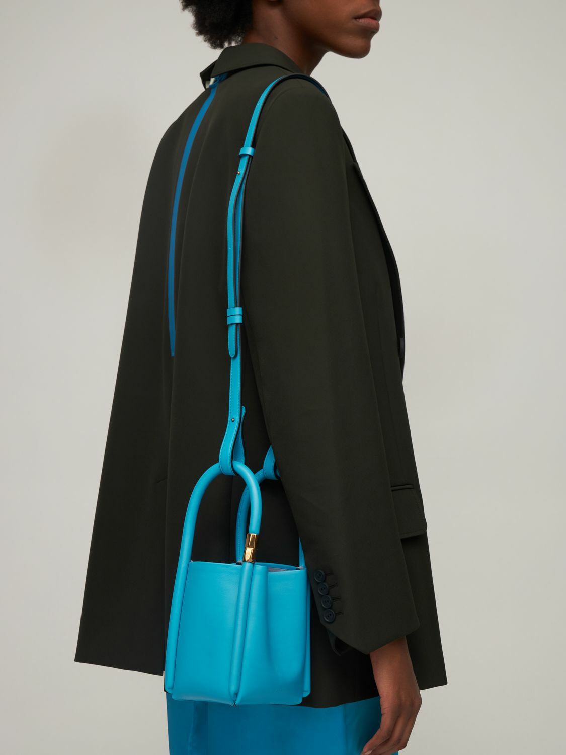 BOYY Lotus 12 Leather Top Handle Bag
