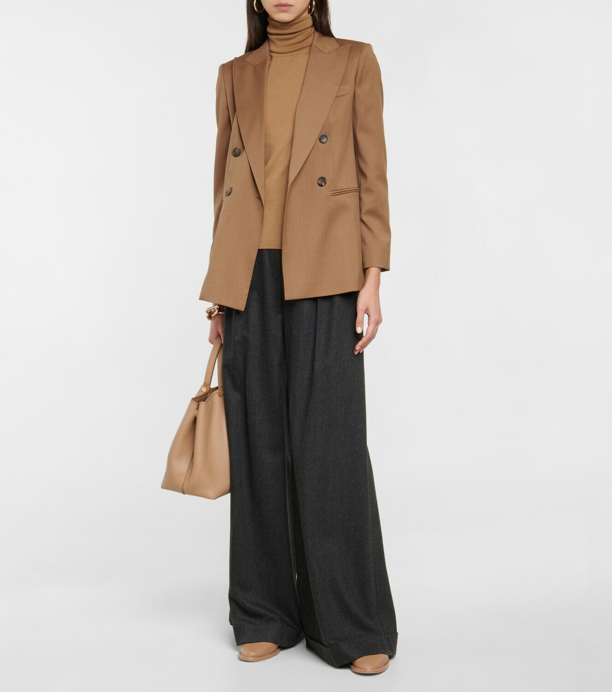 Max Mara - Abissi double-breasted virgin wool blazer