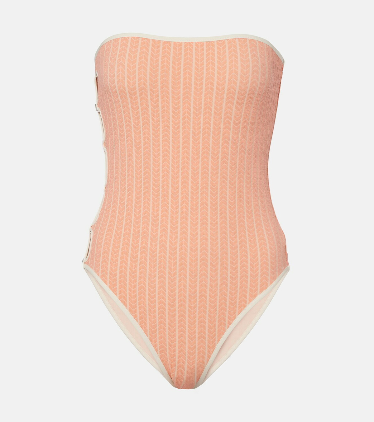 Eres Golden chevron swimsuit