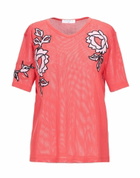 Sandro Womens T-shirt in Red