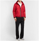 Moncler - Morvan Slim-Fit Quilted Shell Hooded Down Jacket - Red