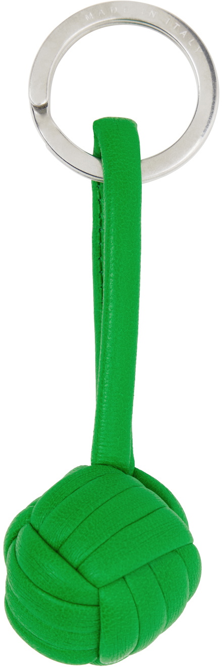 Bottega Veneta Green Charm Keychain Bottega Veneta