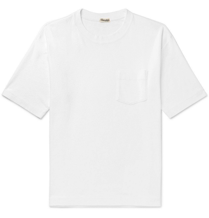 Photo: Camoshita - Brushed Cotton-Jersey T-Shirt - Men - White