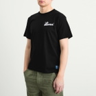 Pexwear Men's Italic Logo T-Shirt in Black
