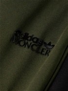 Moncler Genius - adidas Originals Straight-Leg Striped Tech-Jersey and Shell Sweatpants - Green