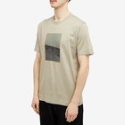 Norse Projects Men's Johannes Organic Waves Print T-shirt in Sand