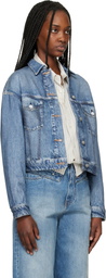 rag & bone Blue Miramar Trucker Jacket