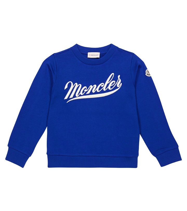 Photo: Moncler Enfant - Logo cotton sweatshirt