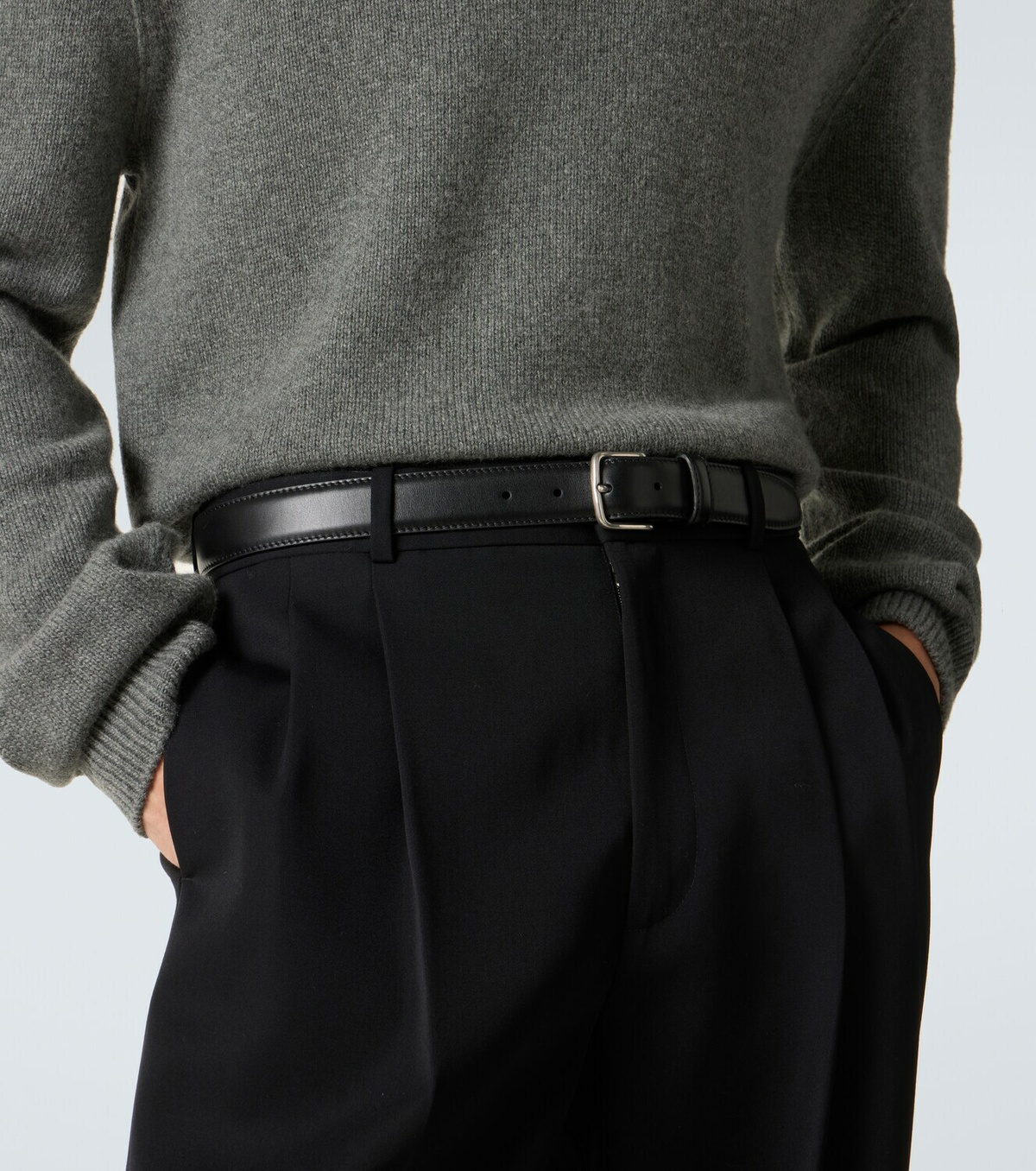 The Row Classic leather belt