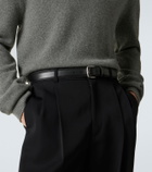 The Row Classic leather belt