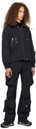 OUAT Black Channel Cargo Pants