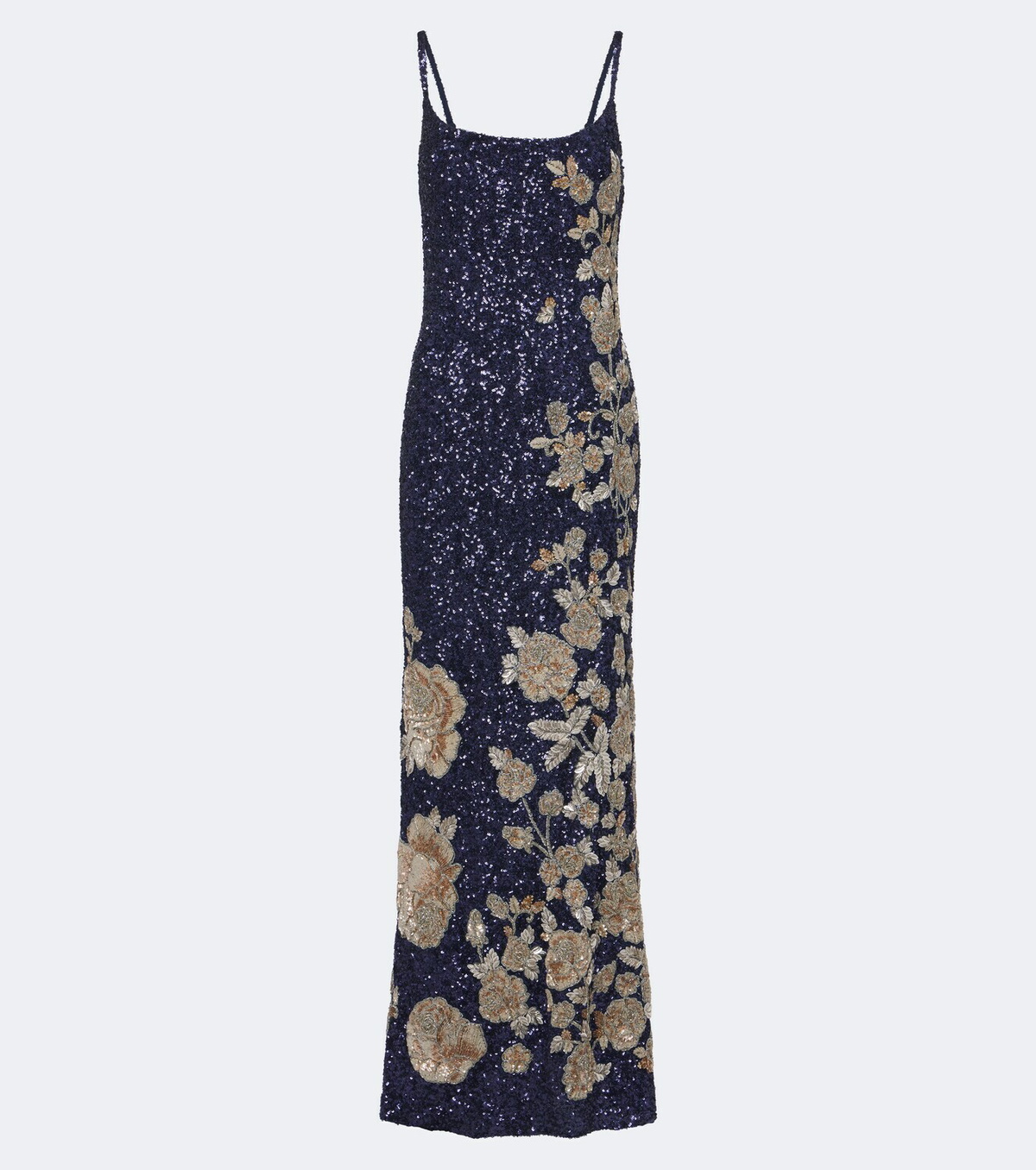 Là Fuori Celestial Bloom embellished gown