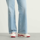Air Jordan Women's 4 'Love Letter' Sneaker in Pale Ivory/Sierra Red/Tough Red