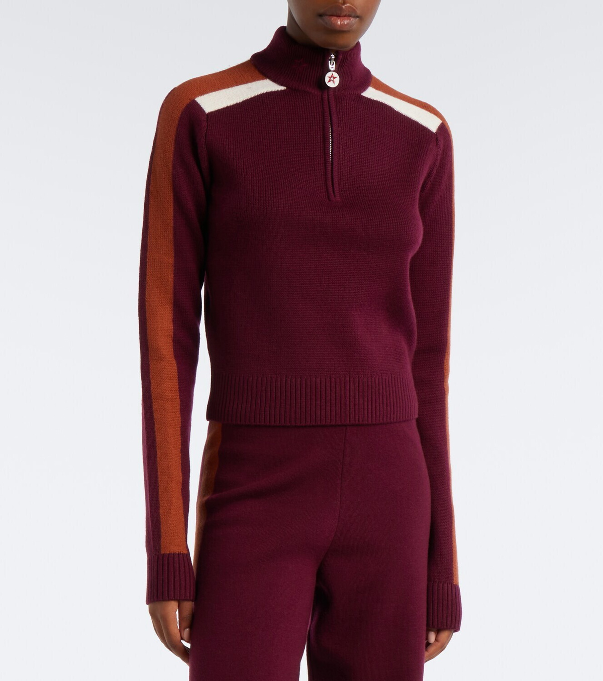 Perfect Moment LA Tour wool half-zip ski top