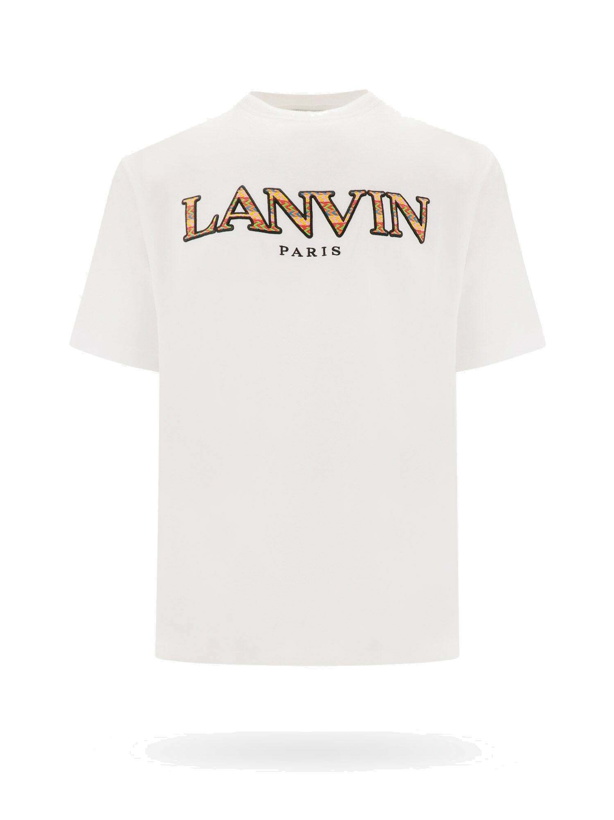 Photo: Lanvin Paris   T Shirt White   Mens