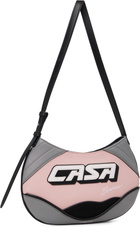 Casablanca Pink Slim Biker Bag