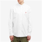 Human Made Men's Button Down Oxford Shirt in White