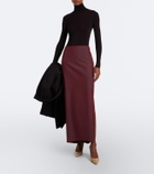 The Row Basile jersey turtleneck bodysuit