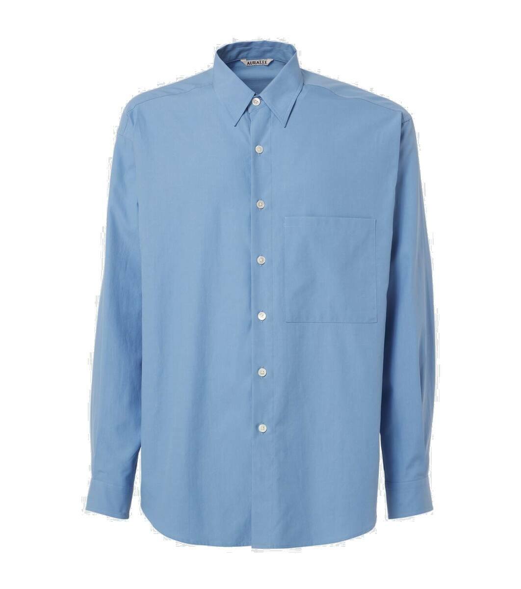 トップス AURALEE FINX COTTON TWILL SHIRT Auralee Finx cotton twill shirt Auralee