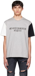 mastermind JAPAN Gray Printed T-Shirt